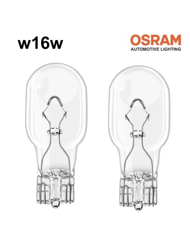 Osram w16w 2-pack Original lampor position mm W2.1x9.5d