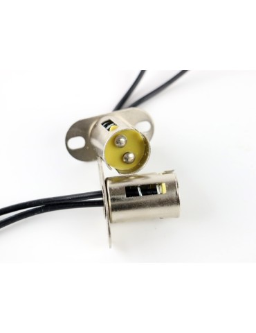 Bay15d 1157 p21/5w led / halogen , kontakter / sockel fattning   2-pack