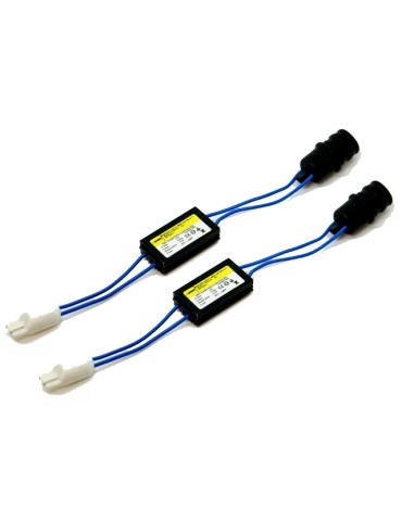 T10 w5w motstånd problemlösare canbus 3W för ledlampor 2-pack.