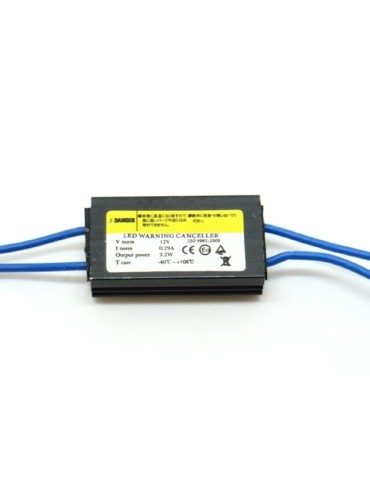 T10 w5w motstånd problemlösare canbus 3W för ledlampor 2-pack