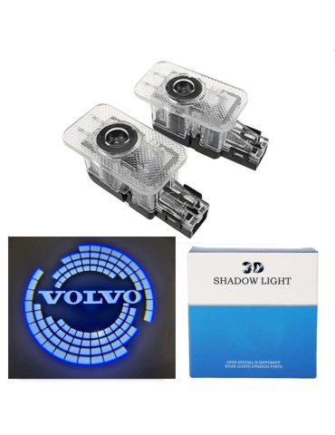 Volvo Led Laserlogga för dörr V40 S60 V60 V70n XC60 XC70 XC90 V90 S90