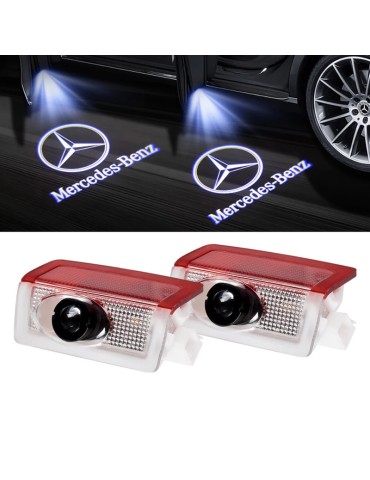 Mercedes Laser logga led t. dörrar W205 W176 W246 W205 W212 W166 W292 W253 W156