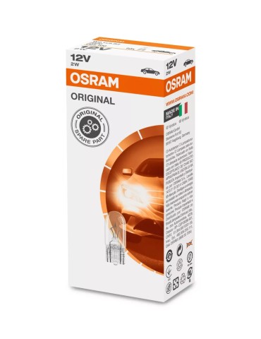 Osram T10  2w 10-pack Original lampor position mm W2.1x9.5d