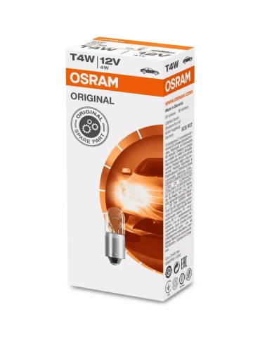Osram ba9s t4w 10-pack Original lampor position mm 4w