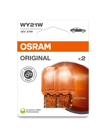 Osram wy21w 2-pack orange Original lampor position mm 7440 WX3x16d