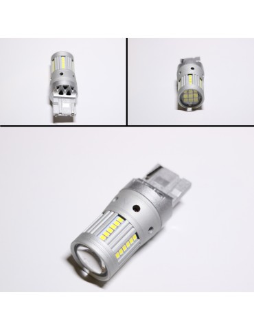 7440 6000K led lampor bromsljus backljus 2000 Lumen w21w T20 .