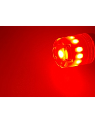 T10 w5w Canbus Röda 4-pack LED-lampor 12V / 24V