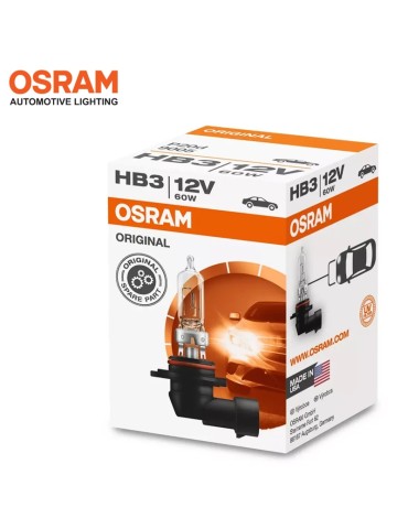Osram HB3 9005 ORIGINAL 60w halogen lampor 12v DC   P20d  1st