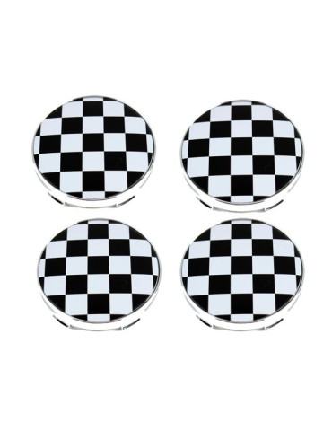 Centrumkåpor till fälgarna 60mm passar 57mm hål 4-pack