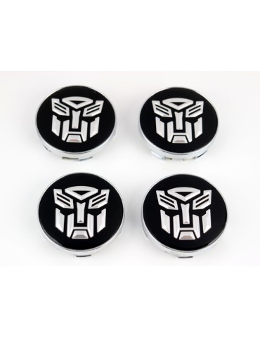 Transformers Autobots Centrumkåpor till fälgarna 60mm 4-pack