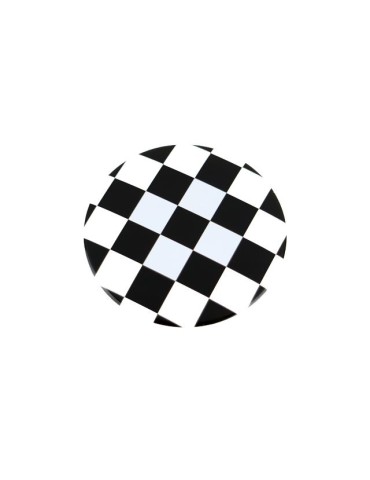 Rallyflagga emblem till centrumkåpor, hjulnavsskydd, fälg, 4-pack, styling. 