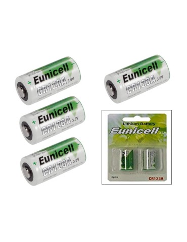 CR123A 4-pack Litium batteri 3V LR123