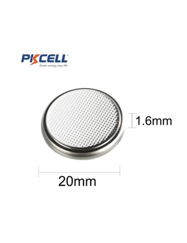 CR2016 20-pack Litiumbatterier 3V PKCell 