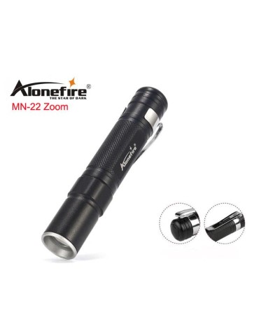 Led Mini ficklampa 1x XP-E led 100 Lumen Zoom