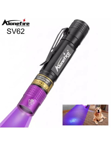 Led UV 365nm ficklampa 3W SV62 led 