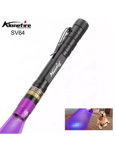 Led UV 365nm ficklampa 3W SV64 led 