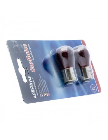 AUTO-STYLE Bay15d p21/5w Orange halogen Blinkers .