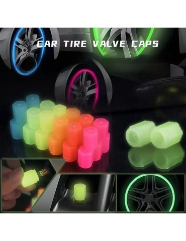 Ventilhattar 30st  ( 6 olika färger x5 av varje ) självlysande i mörker