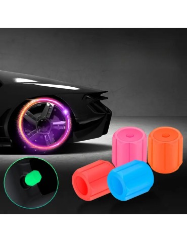 Ventilhattar 30st  ( 6 olika färger x5 av varje ) självlysande i mörker