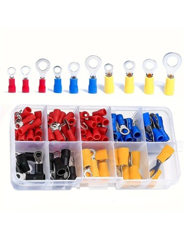 Kabelsko sortiment 102 st i olika storlekar