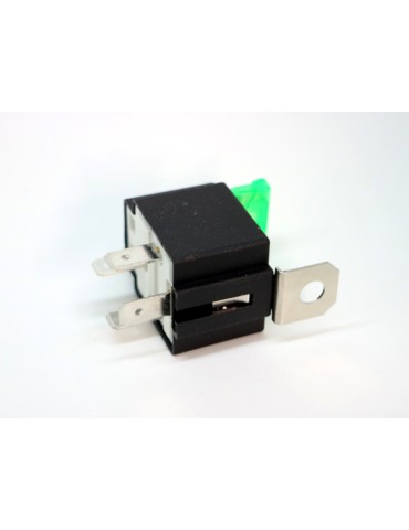 30A relä 12v + säkring för inkoppling av extraljus xenon ledramp