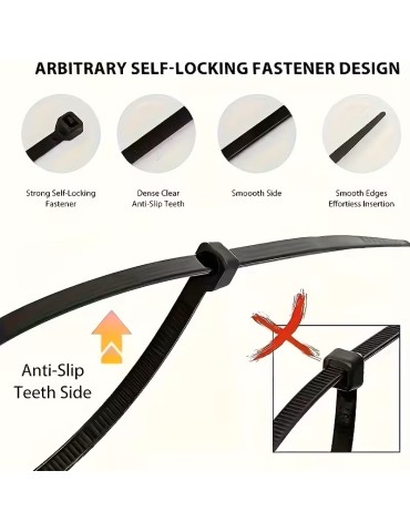 Buntband 3mm x 200mm 100-pack 