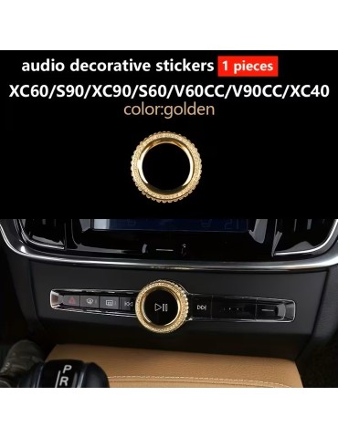 Bling Bling volymknapp till  Volvo S60 V60 XC60 S90 V90 XC90 CC40