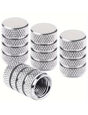 Ventilhattar Silvery 4 st, fint set 