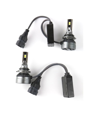 Hir2 9012 70w 5000+ lumen D1 Canbus led kit 6000k 2-pack