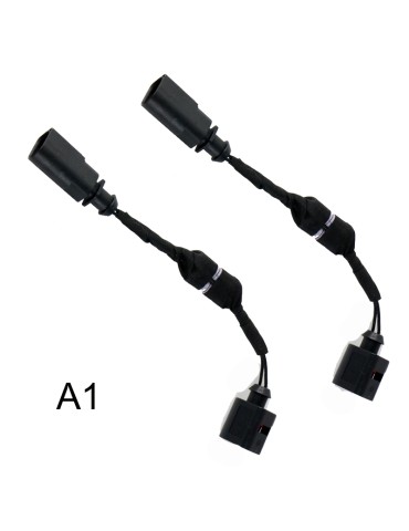 motstånd A1 skyltbelysning canbus 4W för Audi VW Seat Skoda 2-pack