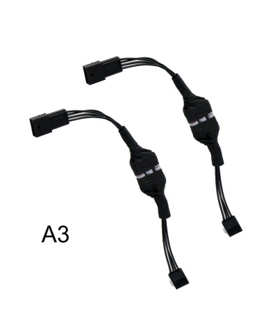 motstånd A3 skyltbelysning canbus 4W för Audi VW Seat Skoda 2-pack .