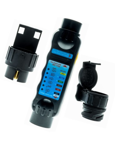 Testinstrument EINPARTS för kontroll av elsystem på släpvagn