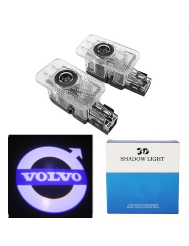 Volvo  4st Led Laserlogga för. dörr V40 S60 V60 V70n XC60 XC70 XC90 V90 S90 4st
