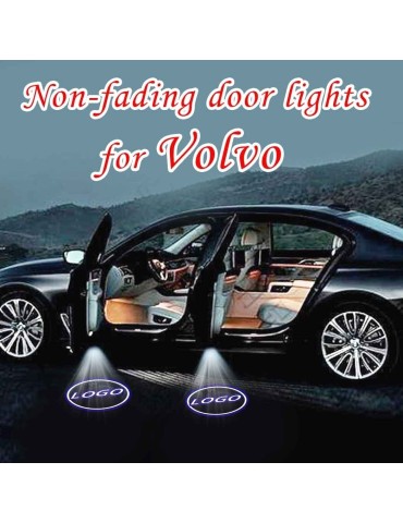 Volvo  4st Led Laserlogga för. dörr V40 S60 V60 V70n XC60 XC70 XC90 V90 S90 4st
