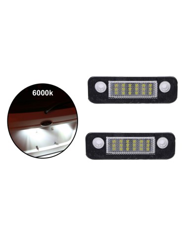 Ford Mondeo mk2 96-00 Fiesta Fusion  Led skyltbelysning 