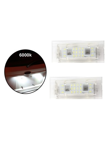 BMW E53 X5 04-06 facelift Led skyltbelysning 6000k