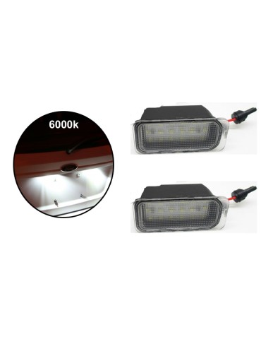 Ford Focus Mondeo Fiesta Kuga C-Max S-max Led skyltbelysning 