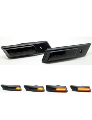 Led dynamisk blinkers BMW E36 E34 E32 med smoking lens