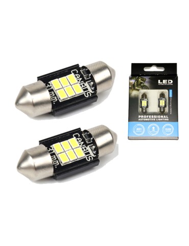 Canbus C5W 31mm Led 6000K 31 mm 2-pack 