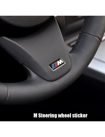 Bmw M 5-pack 11x19mm märken små emblem styling M3 M5 M6 styling 5st ,