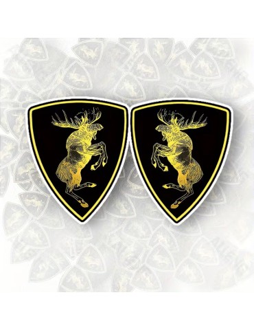 Limmärken Älgar 2-pack  