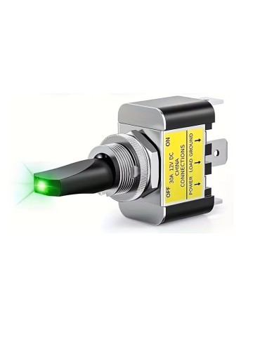 1x Strömbrytare 2 läges av/på vaggströmställare avbrytare vippströmbrytare