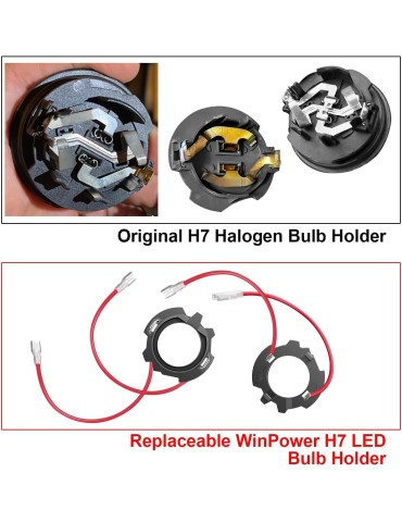 Lamphållare VW Golf 5 Touran led konvertering