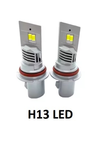 H13 led kit F21 3000 lumen 30w 6000k 2-pack tex. skoter