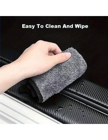 Tröskelmärken till XC90  Volvo 4-pack karbonmönster