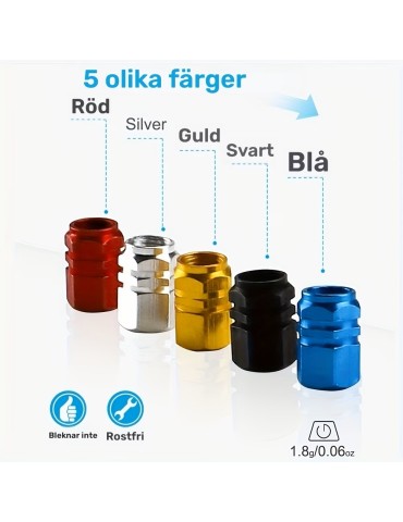 Ventilhattar 20 st (5 färger, 4 av varje)