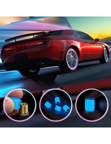 Ventilhattar 20st  ( 5 olika färger x4 av varje ) självlysande i mörker