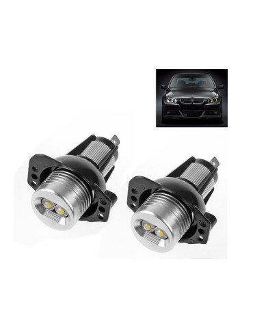 Angel Eyes LED-lygter til BMW E90 E91 med original Xenon