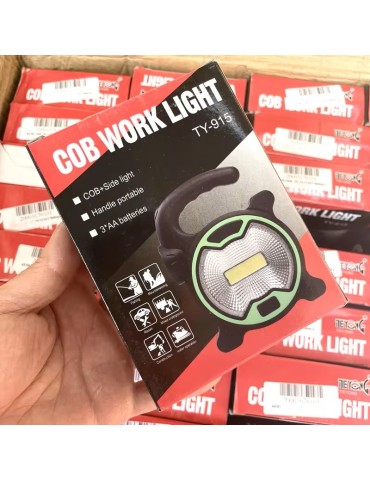 COB bärbar mini lätt arbetslampa + sidolampa TY-915