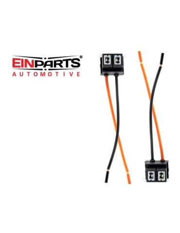 EINPARTS H7  LED / halogen hon-keramikkontakt/sockel, 2-pack